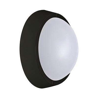 Bulkhead Round Black Led 1x30w 4000 K