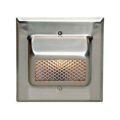 ***Foot Light Indoor Recess Satin Chrome E12 1x10w