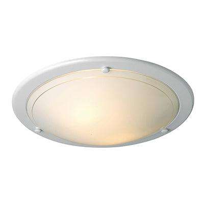 ***Gym Ceiling Light Satin Chrome E27 2x60w