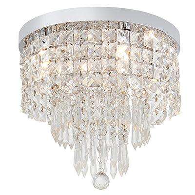 Crystal Ceiling Light Chrome G9 4x40w