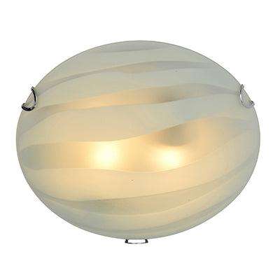 Zebra Ceiling Light Chrome E27 1x60w