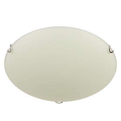 Frost Ceiling Light Chrome E27 3x60w