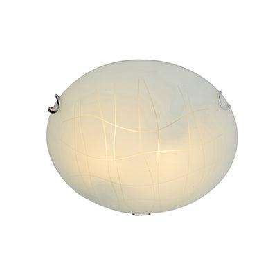 Lines Ceiling Light Chrome E27 3x60w