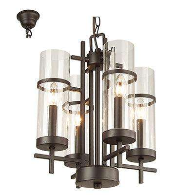 Alberto Chandelier Brown E14 4x40w