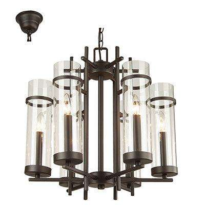 Alberto Chandelier Brown E14 6x40w