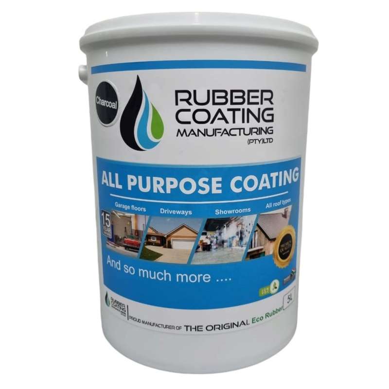 Rcm All Purpose Coating Charcoal 5 L
