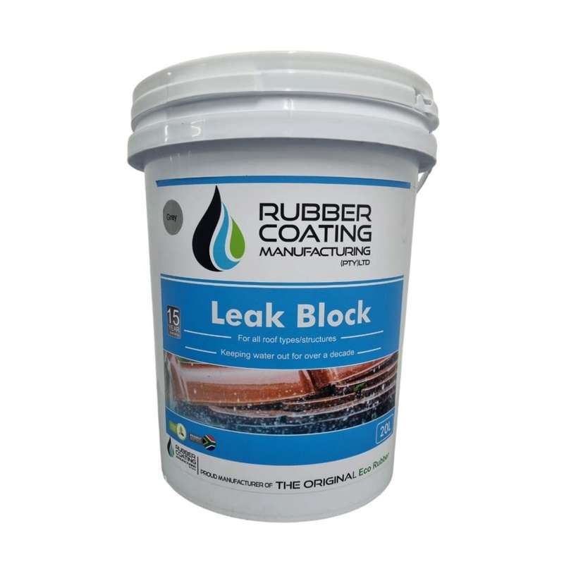 Rcm Leak Block Light Grey 20 L