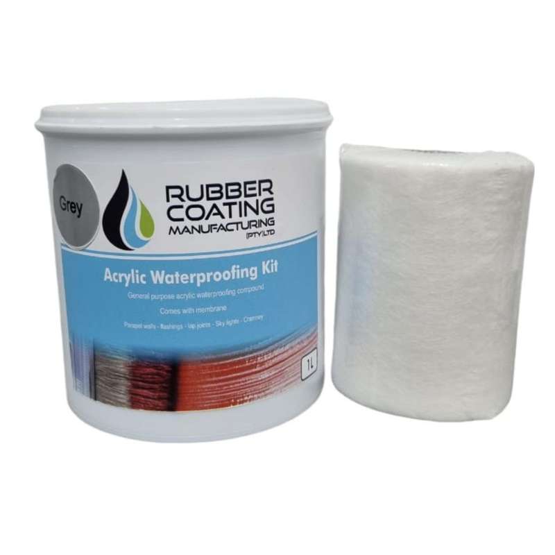 Rcm Roof Seal Kit Acrylic 1 L Light Grey