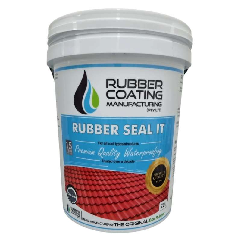 Rcm Rubber Seal Dark Grey 20 L
