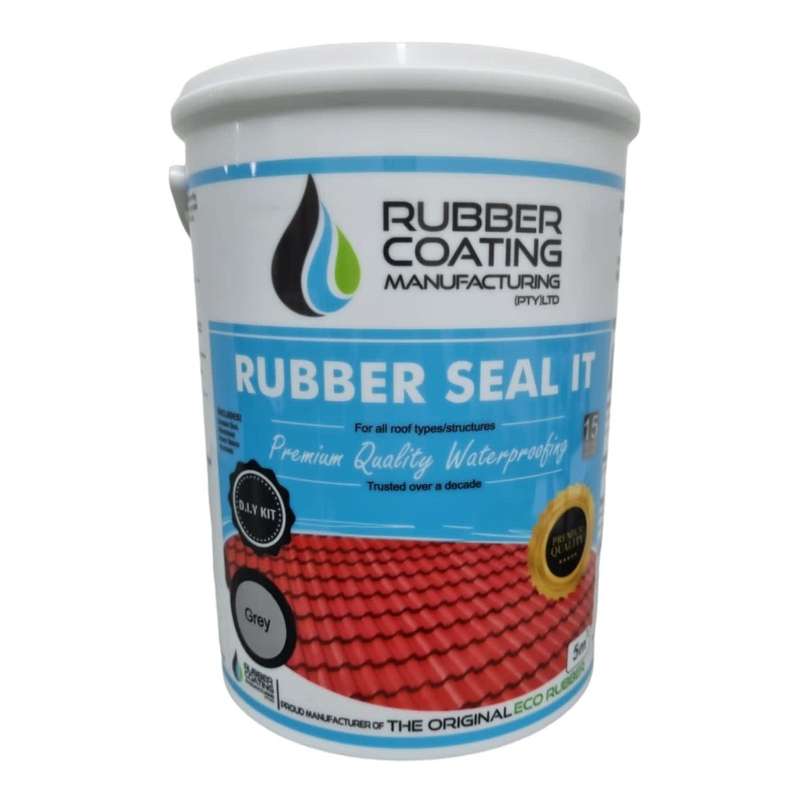 Rcm Rubber Seal Light Grey 5 L Diy Kit
