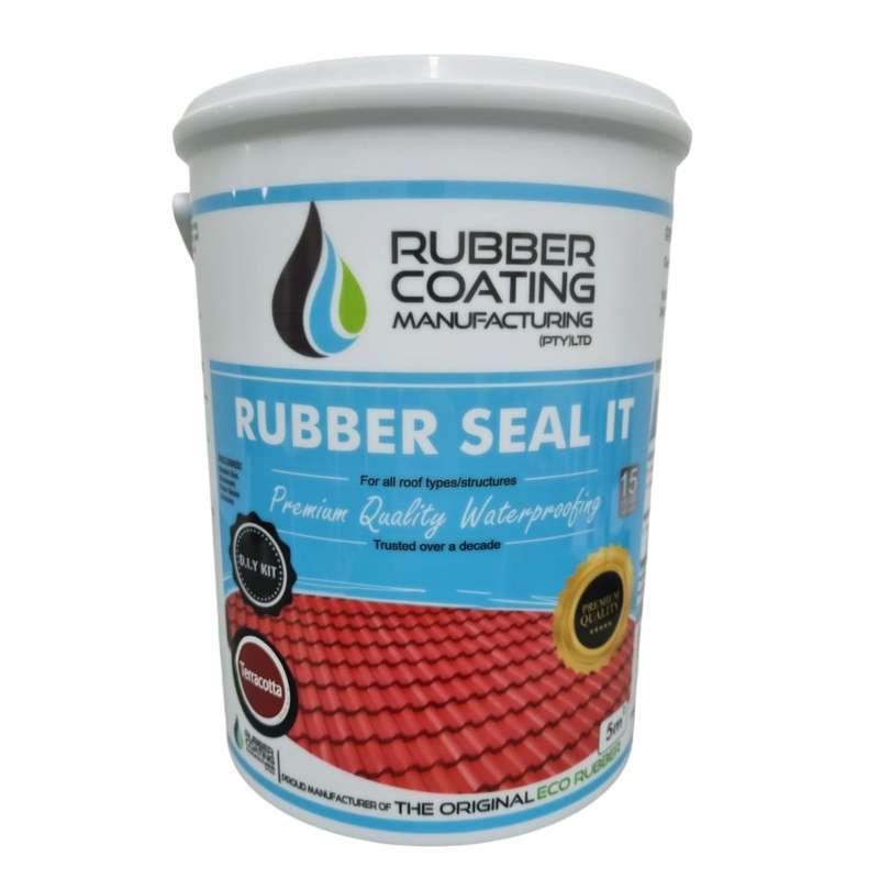 Rcm Rubber Seal Terracotta 5 L Diy Kit