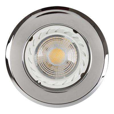 ***D/Light Steel Chrome Gu10 50w C/O 65mm