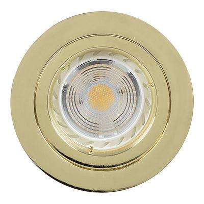 ***D/Light Die Cast Brass Gu10 50w C/O 70mm