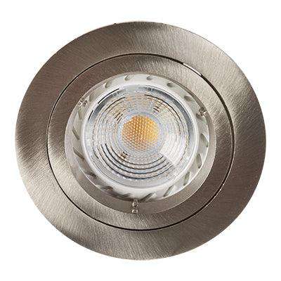 ***D/Light Die Cast Satin Chrome Gu10 50w C/O 70mm (D108 Sc)