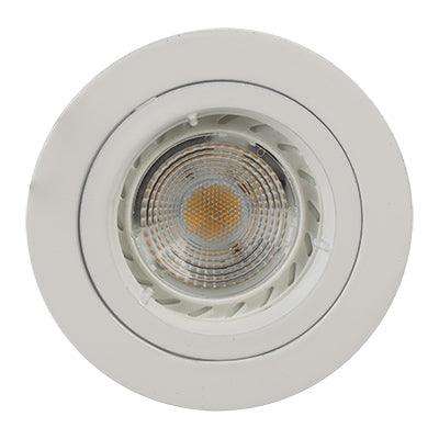 ***D/Light Die Cast White Gu10 50w C/O 70mm (D108 W)