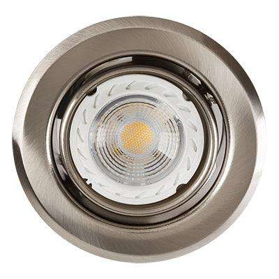 ***D/Light Tilt Steel Satin Chrome Gu10 50w C/O 74mm (D46 Sc)