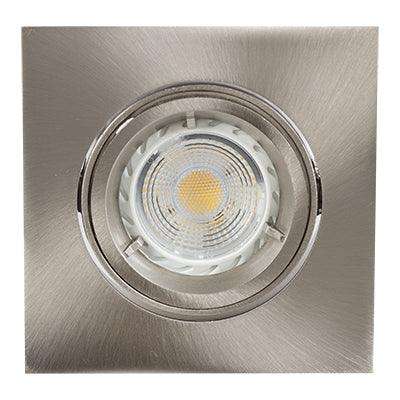D/Light Tilt Square Die Cast S/Chrome 50w 12v (D66 Sc)