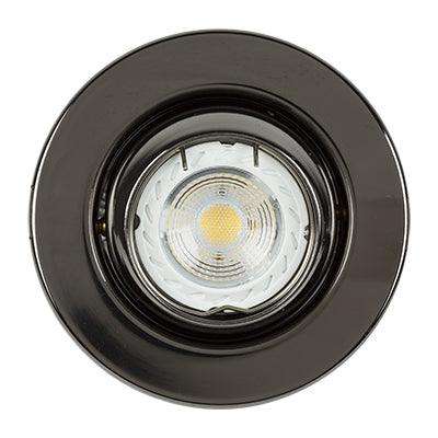 ***D/Light Eyeball Steel 50w Gun Metal C/O 80mm 12v