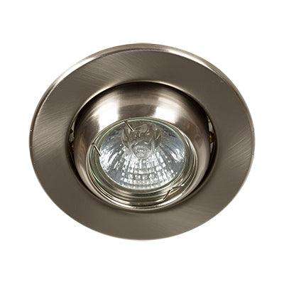 ***D/Light Eyeball Steel 50w Satin Chrome C/O 80mm 12v