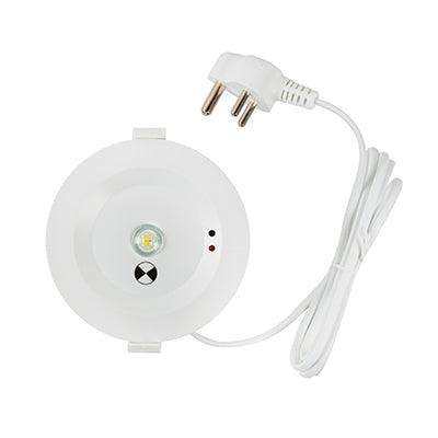 D/Light With Battery Backup Led 3w 6500 K C/O 90mm