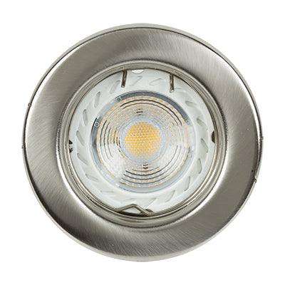 D/Light Steel S/Chrome No L/Holder C/O 60mm (D25 Sc)