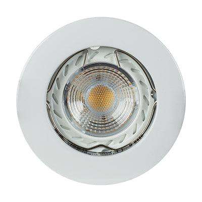 ***D/Light Die Cast White No L/Holder C/O 62mm (D20 W)