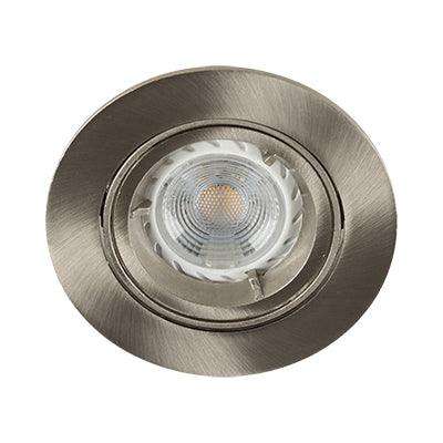***D/Light Die Cast S/Chrome No L/Holder C/O 85mm (D19 Sc)