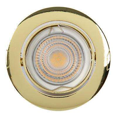 ***D/Light Die Cast Gold No L/Holder C/O 73mm