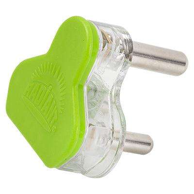 Plug Top 16 Amp 3 Pin (Radi Plug) Green