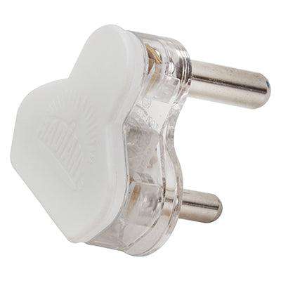 Plug Top 16 Amp 3 Pin ("Radi"" Plug) White"