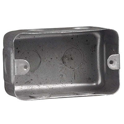 Wall Box 100x50mm Galvanized