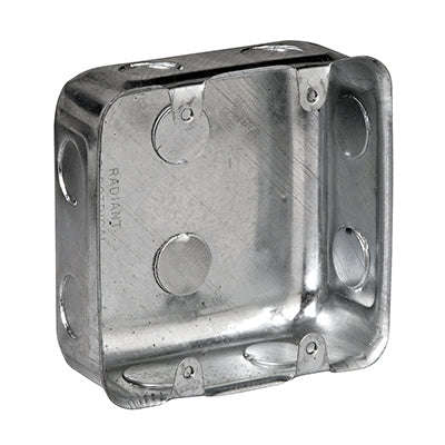 Wall Box 100x100mm Galvanized