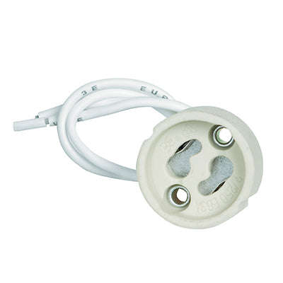 Lampholder Gu10 Ceramic 150mm Lead