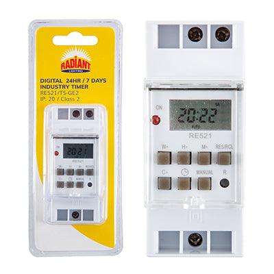 Digital Industry Timer 24hr 7 Days 8 On/Off