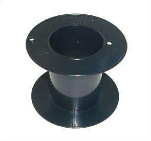 Reel Plastic Empty Black Large 74x52 102 L 58/74x52