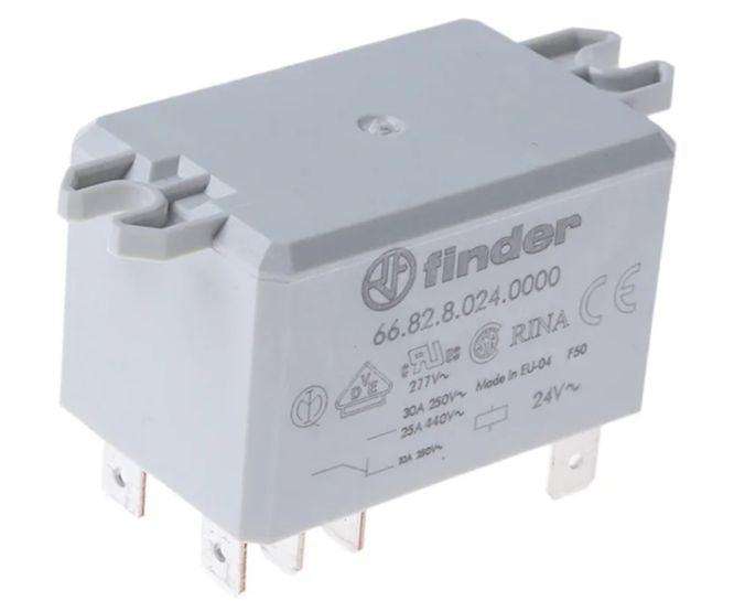 Relay Dpdt 30 A 24 Vac Rect 8 Pin 66.82.8.024.0000