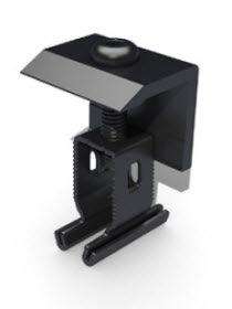 Renusol End Clamp+ 30 - 50mm Black (Pack of 120)