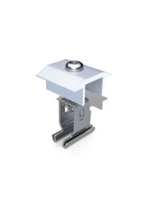 Renusol Middle Clamp+ 30 - 50mm Silver