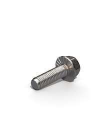 Renusol Hexag. Flange bolt M8x35 with serration