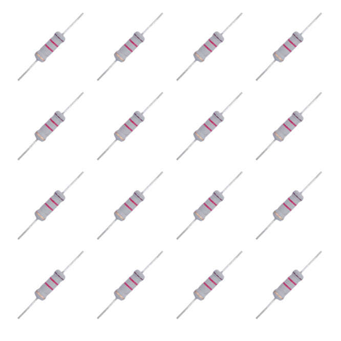 Resistor 5 W Round M/O 5% 17x5mm 4 E7 100/Bag Mof500 S 4 E7 J Bp