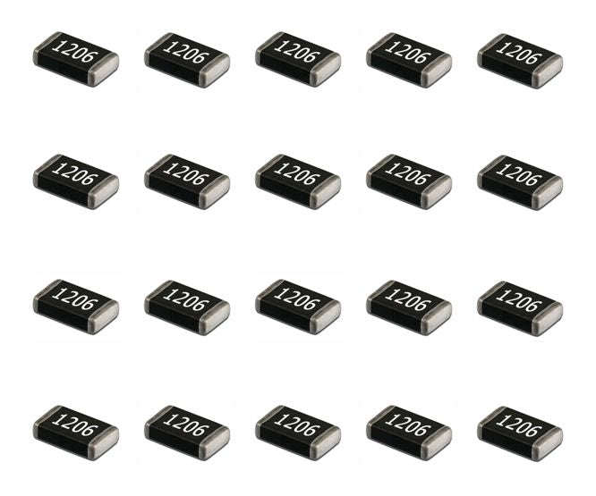 Resistor Smd 1206 1% 820 E 100/P 1206 S4 F821 Cj5 820 R *Dbk*