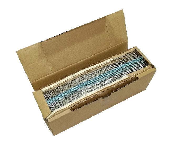 Resistor 1/4 W Round M/F 1% 470 E 5 K/Box Mf25 470 E F Tb