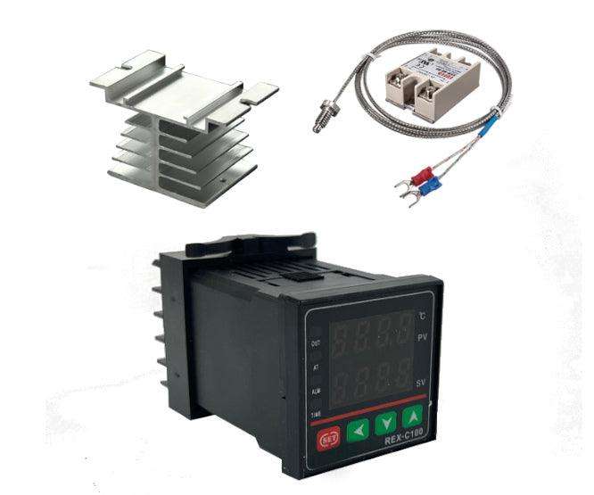 Pid Temperature Controller Kit 40 A 0 1300 Deg C Rex C100