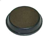 Feet Rubber Stick On 19x4mm Rnd Rf 020 Bk