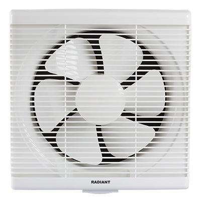 Extractor Square Wall/Louvre Fan White 36w Motor