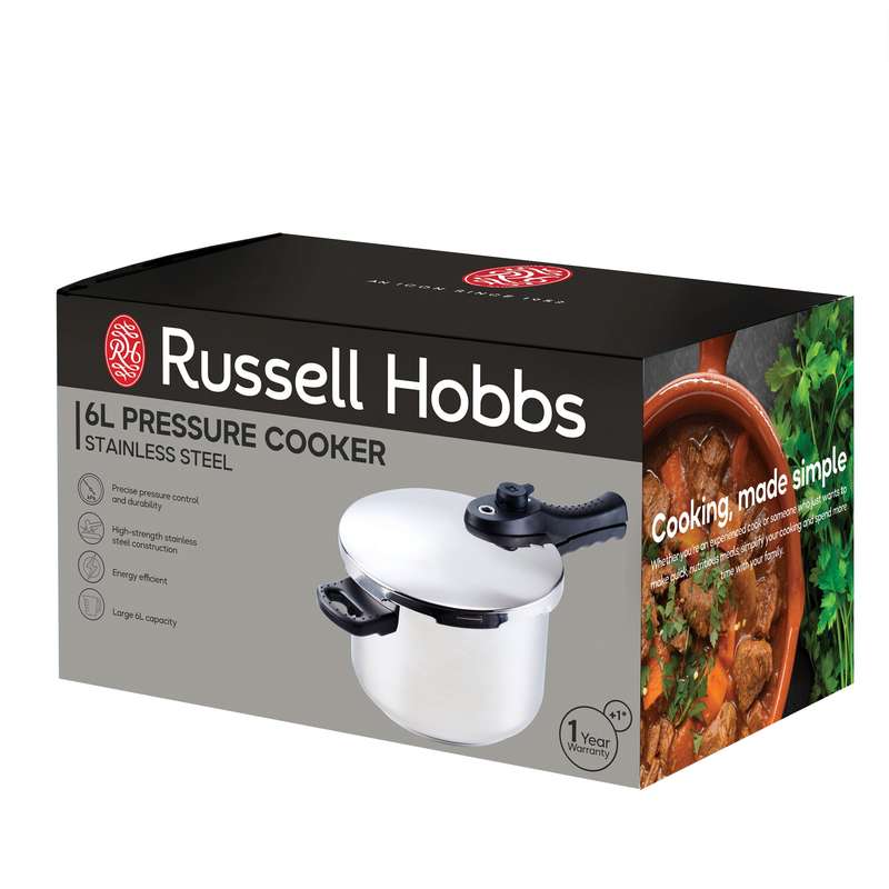 Rh Ss Pressure Cooker 6 L
