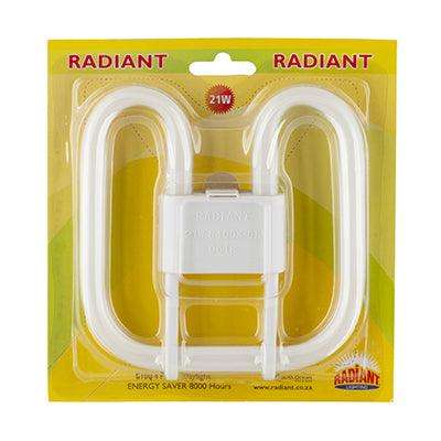Fluorescent 2 D G10q 4pin 21w 6500 K