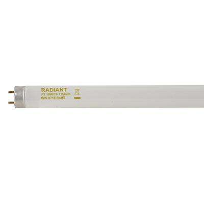 2 Ft T8 Fluorescent Tube 18w G13 3000 K