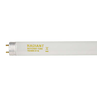 4 Ft T8 Fluorescent Tube 36w G13 4000 K Butcher's Lamp