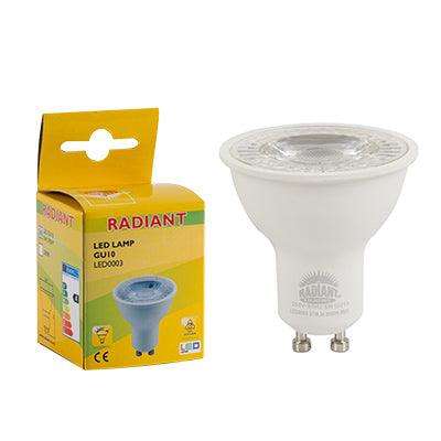 Gu10 Clear Lens 5w Led 3000 K Non Dimmable N